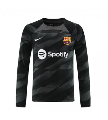 Barcelona Goalkeeper Replica Away Stadium Shirt 2023-24 Long Sleeve